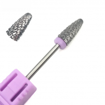 HYTOOS Cone Carbide Nail Drill Bits 3/32 Rotary Nail Burrs Milling Cutters for Manicure Drill Accessories Tools