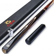 2017 New O'Min 3/4 Snooker Cues 9.5mm/10mm/11.5mm Tips 3 4 Snooker Cues Case Set China