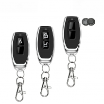 433MHz Wireless RF Remote Control On Off Button Controller Universal Transmitter No Clone For Garage Gate Door Bulb Lamp Key Fob