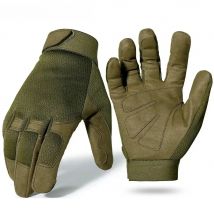Outdoor Sports Tactical Gloves Training Climbing Shooting Hunting Cycling Ski Bicycle Riding MTB Road Bike Anti-skid Mittens Men
