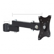 Monitor Universal Extension Arm Black White Desktop Stand Full Motion Steel Suporte Monitor Holder 14"-27" Mount Bracket