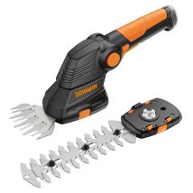 Cesoie da giardino a batteria DOVAMAN da 7,2 V, impugnatura a tre posizioni, ricarica rapida da 80 minuti, batteria da 1500 mAh, cesoia elettrica compatta