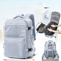 Fashion College Backpack Men Vacuum Compression Backpack, Women Men 15.6in Laptop Backpack Expand Hiking Vacuum Travel Backpack
