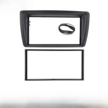 2 Din Radio Fascia For FIAT Panda 2003- 2012 Double din frame Stereo Panel Dash Mount Installation Trim Kit Frame Plate Bezel