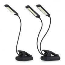 6W LED USB Dimmable Clip On Reading Light for Laptop Notebook Piano Bed Headboard Desk Portable Night Light