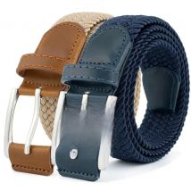Stretch Woven Breathable Alloy Pin Buckle Belt for Men Women High Quality Casual Jeans Golf Canvas Multifunctional Outdoor Belt
