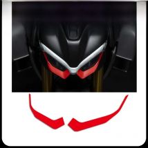 For DUCATI STREETFIGHTER V4 / V4S / SP / V2 Headlight Partition Sticker Decal Head Fairing Shell Decal Sticker