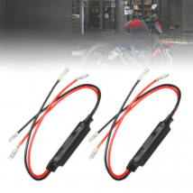 2pcs 10W Universal Motorcycle LED Turn Signal Indicator Load Resistor Flasher For Yamaha/Honda/Suzuki