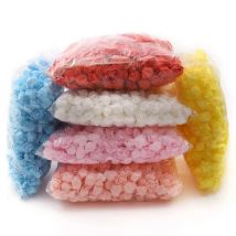 500pcs 3cm Mini Artificial PE Foam Rose Flower Heads For Wedding Home Decoration Handmade Fake Flowers Ball Craft Party Supplies