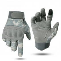ACU Camouflage Tactical Cycling Glove Touch Screen Full Finger Gloves Sports Military Airsoft Shooting Motorcycle Mittens Men