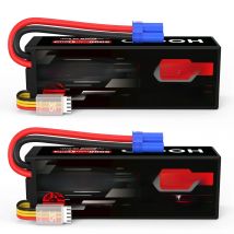 HOOVO 11.1 V 8000 mAh Lipo Battery 3S 120C Hard Case RC Battery Batteries with EC5 Connector Plug for RC Scale Helicopter Car