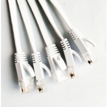 5pcs/Lot Ethernet Cable 0.2m/0.3m/0.5m/1m Cat6 UTP Wire Cable  RJ45 Network Cable Patch Cord for Router Laptop