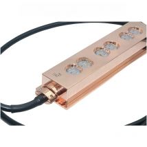 BASE Power Base 6-bit&US WATTGATE381 Gold Plated Purple Copper Audio Level Plug in Line Bar