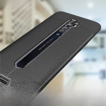Wolfrule For Case Oppo Reno 2 Case Fashion Lichee Style Silicone Rugged Hybrid Cover For Oppo Reno2 Cover Reno 2 Case 6.5 inch