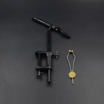 CONTEMPLATOR 360°Rotation Easy Operating Iron Fly Tying AA Vise With Standard Disc Bobbin Holder Fly Tying Tools