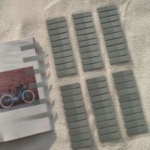 1200 Sheets Stickers Transparent Sticky Notebook Pads Notepads Clear Bookmark Read Book Stationery School Supplie