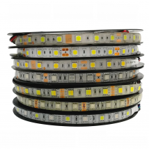 5m 12V 24V SMD 5050 LED Strip 60LEDs/m Flexible Decoration Lighting IP20 IP65 Waterproof LED Tape RGB RGBW RGB CCT Warm White