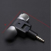 Mini 3.5mm Jack Microphone Stereo Mic For Recording Mobile Phone Studio Interview Microphone For Smartphone