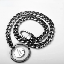 40cm Long Trousers Hipster Key Chains Punk Street Big Ring Key Ring Metal Wallet Belt Chain Pant Keychain Unisex HipHop Jewelry