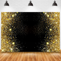Custom Name Gold Glitter Birthday Party Banner Backgrounds Baby Shower Child Kid Name Diy Photography Backdrop Photo Studio Prop