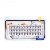 2021NEW 20 root cluster eyelashes baby straight and baby curl lashes extend soft and natural false eyelashes planting eyelashes