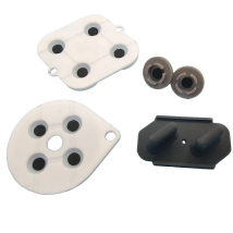 10 Sets Rubber Replacement For SNES Super NES Nintendo Conductive Replacement Controller Rubber Pads