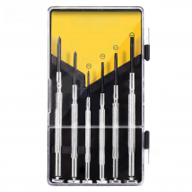 DELI 6 Pcs Precision Screwdriver Set Corrosion Resistance Rust DurabIlity Equipment Repair Tool Set For Watches Glasses