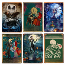 New Style The Nightmare, Vintage Metal Tin Sign, I See Your Scars, Metal Poster, You and Me Retro Printing Home Decoration WY237