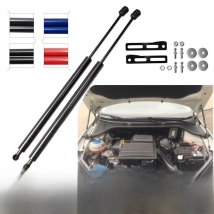 For 2009-2017 VW Volkswagen Polo 5th 6R 6C 61 Front Hood Bonnet Modify Gas Struts Carbon Fiber Lift Supports Springs Dampers Rod