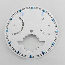 37mm Parnis White Watch Dial Kit Seagull ST2505 Automatic Movement Wristwatch Faces