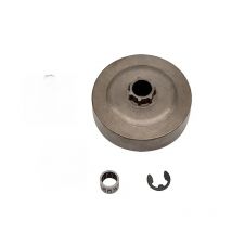 Garden Tool Parts Accessories Hardened Steel Clutch Drum Rim Sprocket Kit for Chainsaw MS170 MS180 017 018