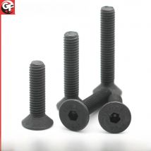 M1.6 M2 M2.5 M3 M4 M5 M6 M8 M10 Grade10.9 Carbon Steel Hexagon Socket Flat Countersunk Head Screw Bolts Hex Socket DIN7991