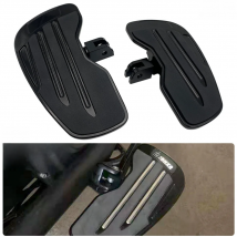 Driver Footboard Rider Footpegs Footrests For Harley Softail Slim Low Bob Fat Boy Breakout Deluxe FLDE FXLR FLFB FXFBS 2018-2022