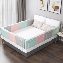 1pc 47cm Child Bed Barrier for Baby Bed Fence Railing for Children's Bed Protection Bed Rail Guard for Kids