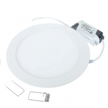 1pcs/lot Dimmable 3W/4W/ 6W / 9W / 12W /15W/ 25W LED Ceiling Recessed Grid Panel light/ Slim Round Panel Light