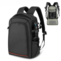 PULUZ Outdoor Portable Waterproof Scratch-proof Dual Shoulders Backpack Handheld PTZ Stabilizer Cameras Bag with Rain Cover