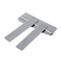 10 Pcs Piston Air Compressor for Valve Plate Replacement Set Stainless Steel Plate Rectangular Pump Accessories Rustproo