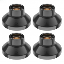 IWHD Portalamparas Ceramic E27 Socket Bulb Holder For Table Lamp Douille Fitting Soquete E27 Lamp Holder Base Lampholder Homekit