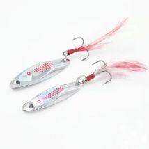 1 Pcs 7/10/14/21g Artificial Laser Beveled Sequins Sequined Silver Spoon Lure Fishing Baits Sea Lures Tool For Wobblers Spinner
