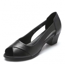 Women Shoes Peep Toe Pumps Hollow Outs High Heels Sandals Boat Shoes Platform Pumps Woman Open Toe Sandalias mujer Summer