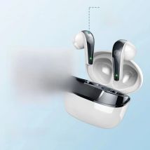 Wireless Earbuds, Bluetooth 5.3 Headphones In Ear with Dual Mic, 35H Wireless Earphones Sport with ENC Noise Canceling Mic.