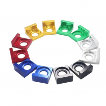 12mm/15mm Aluminum CNC Chain Block Axle Tensioner Adjuster for Motorcycle Pit Bike XR50 CRF70 SDG 107 125