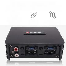 Car Power Amplifier 4*60W Way DSP Car Audio Speaker Amplifier Lossless Audio Processor For Android Large Screen Dedicated
