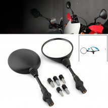 E9 Rearview Mirrors For HONDA XRE 300 XR 150L 125L 650 600R 400 250 Motard CRF 250L 300L Rally Motorcycle Adjustable Side Mirror