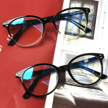 Fashion Round Reading Glasses Spring Hinge Comfortable Reading Eyeglasses Diopter 0, +50, +75, +100, +125 +150 +200