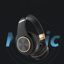 T8 Earphones Bluetooth Wireless Gaming Headphones for Pc Audio Headset Sale Collapsible Over-ear With Cable and Mic Hearing Aids