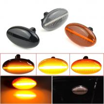 Dynamic Fender Turn signa Light For Subaru Forester Liberty Impreza WRX Sti 2000-2007 Side Marker Lights