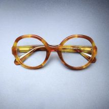 Vintage Acetate Glasses Frame Women Handmade Myopia Prescription Optical Eyeglasses Frame Big Frame Female Luxury Brand Eyewear