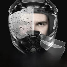 Helmet Motorcycle Accessories Anti-fog Rainproof Nano Coating Sticker Film for Dh Helmet Helmet Cat Ears Helmet Hjc Ls2