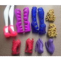 Monstering High Doll Shoes Boots Original Quality Doll Shoes 1/6 Doll Casual Sandals Shoes Boots Doll Accessories DIY Doll Decor